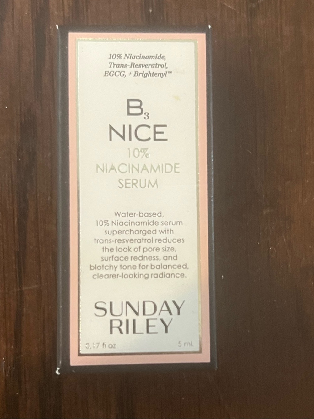 Sunday Riley B3 Nice 10% Niacinamide Serum Mini/Travel Size